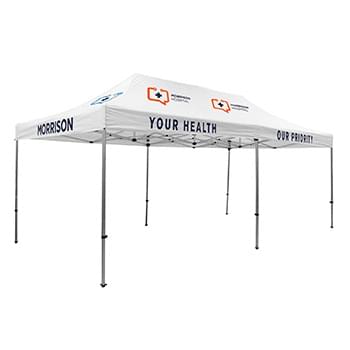 20' Premium Tent Kit (Imprinted, 8 Locations)