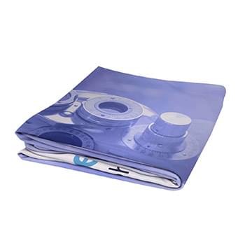 10'W x 90"H EuroFit Straight Wall Graphic Cover (Recycled Polyester Knit) (2017 and Newer)