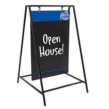 Chalkboard Swing A-frame Imprinted Kit (Double-Sided)